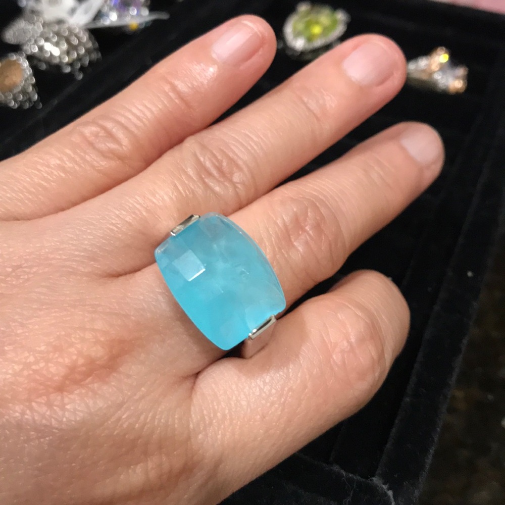 Jewels by Park Lane ring size 8 Genuine quarts